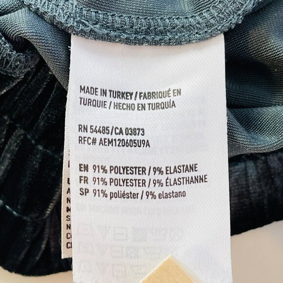 American‎ Eagle velour pull on pants soft green women's size XS - Picture 5 of 10